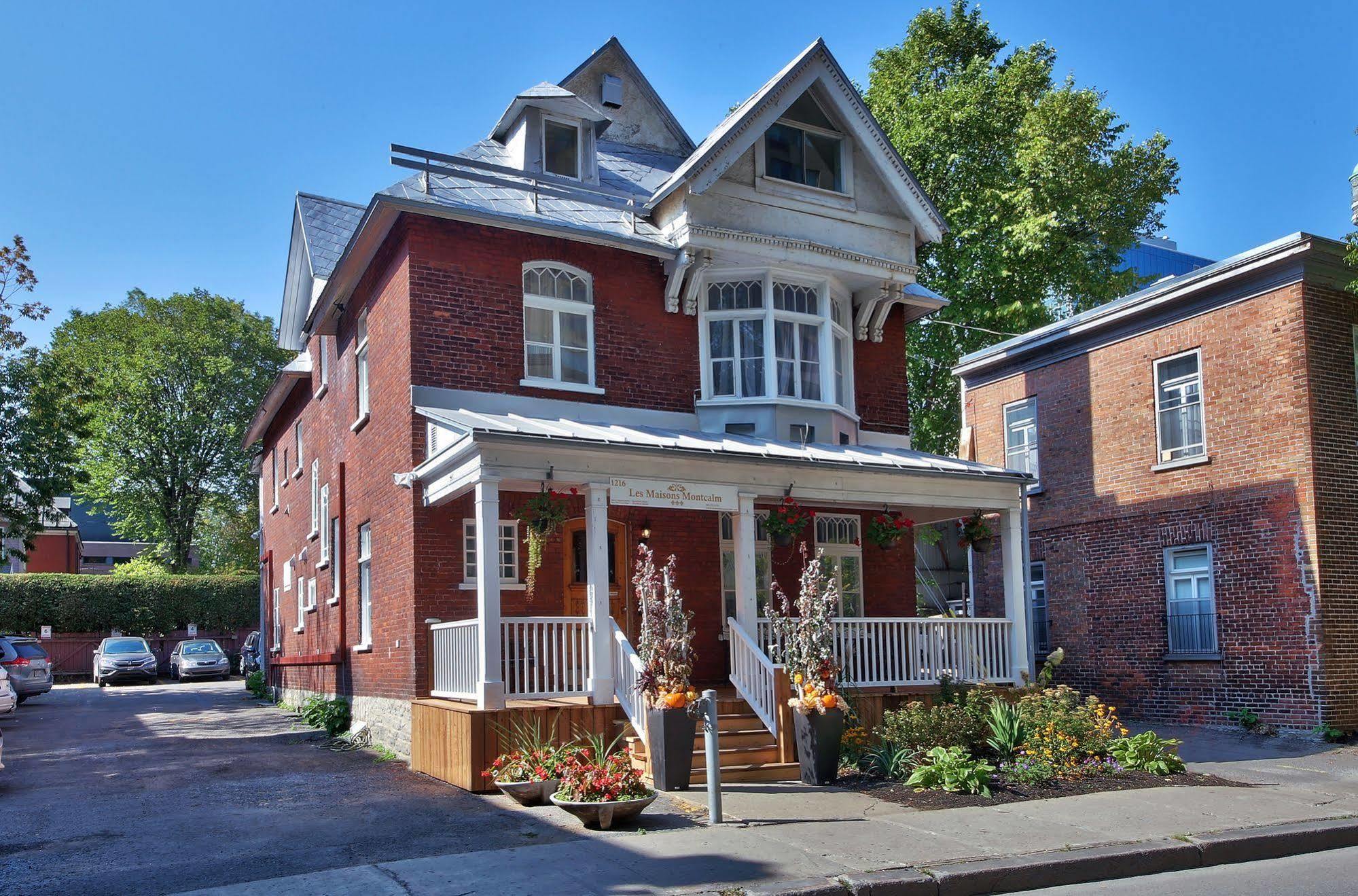 Les Maisons Montcalm ケベックシティ エクステリア 写真
